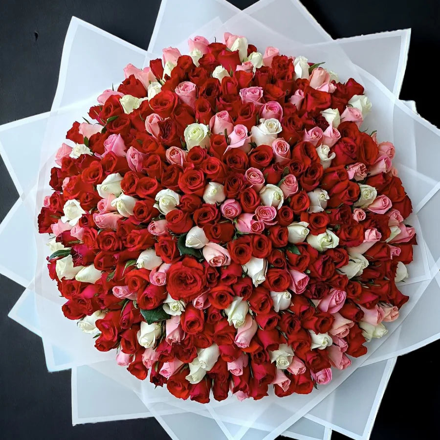 103 LUXURY ROSES (COLOR OF YOUR CHOICE)