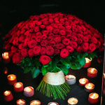 BOUQUET 300 RED ROSES