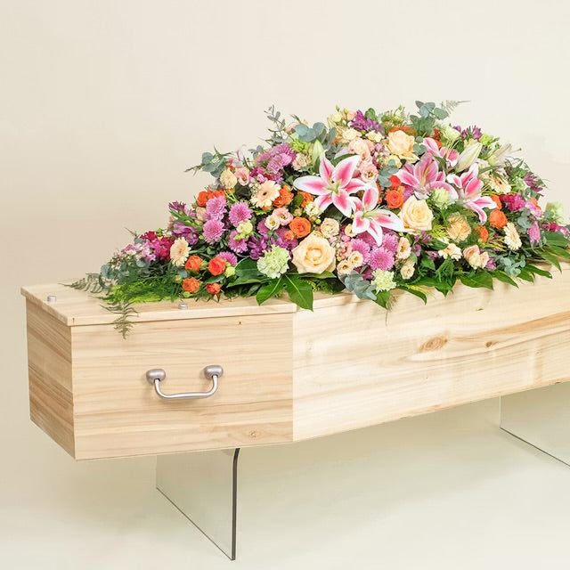 Funeral box vase