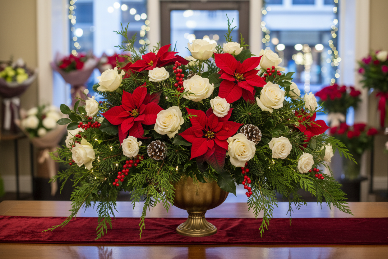 christmas flowers