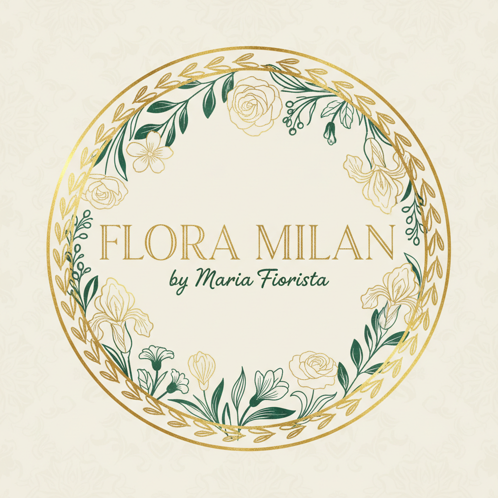 Flora milan by maria fiorista logo