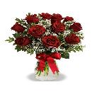 Mazzo di 11 rose rosse