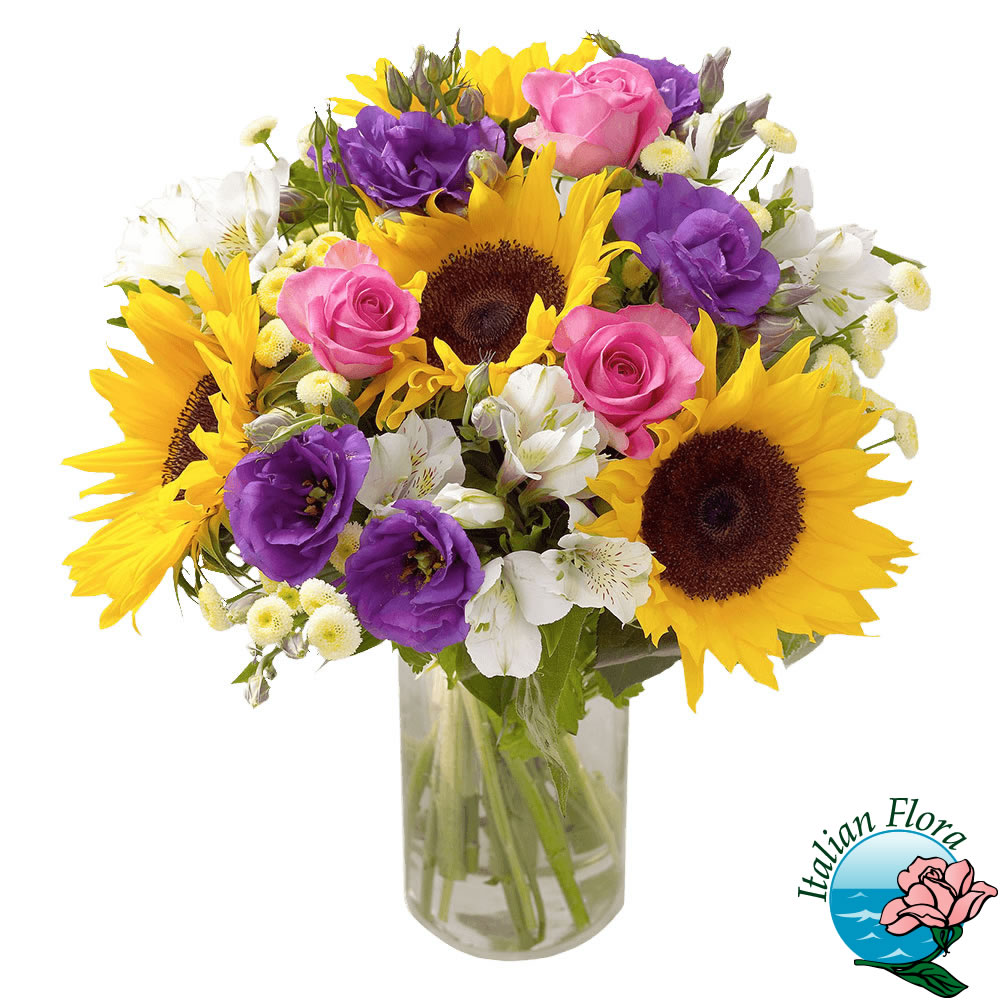 Bouquet di girasoli